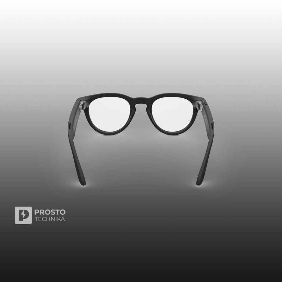 Ray-Ban Headliner (Gen 2) Матовый Чёрный с Прозрачными Линзами